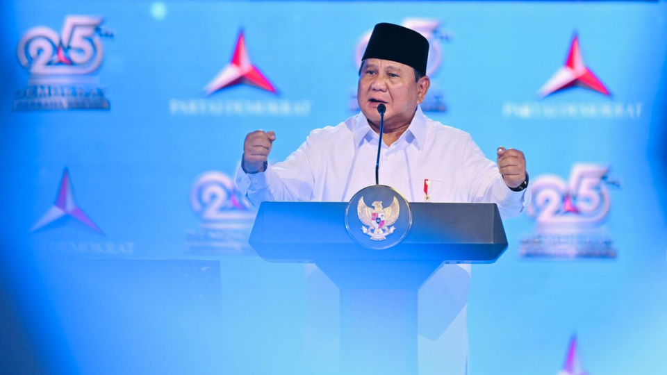 Presiden Prabowo Tegaskan Pentingnya Jaga Persatuan dan Kerukunan dalam Kehidupan Demokrasi