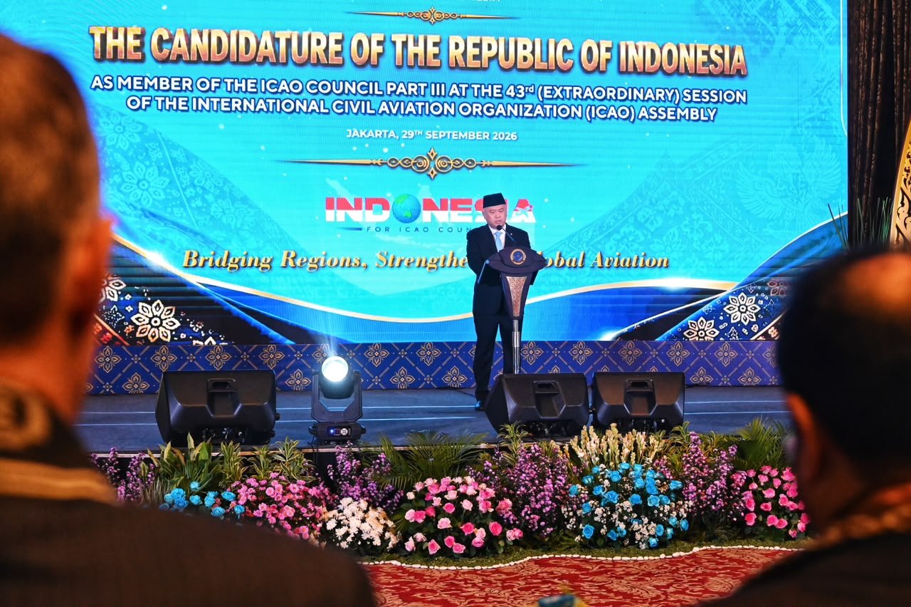 Perkuat Kontribusi di Penerbangan Sipil Internasional, Menhub Dudy Galang Dukungan Keanggotaan Indonesia di Dewan ICAO